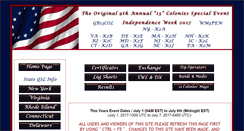 Desktop Screenshot of 13colonies.net